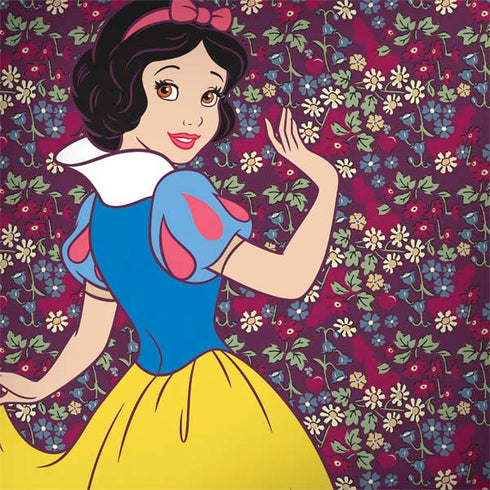 Disney Snow White Character with Floral Pattern Surface Book 2 13.5in Skin